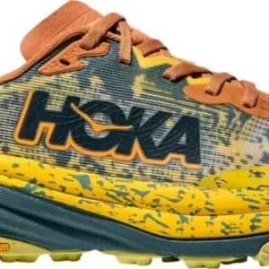 Hoka Speedgoat 6 Ανδρικά Αθλητικά Παπούτσια Trail Running-Terra Cotta/Mountain Fog