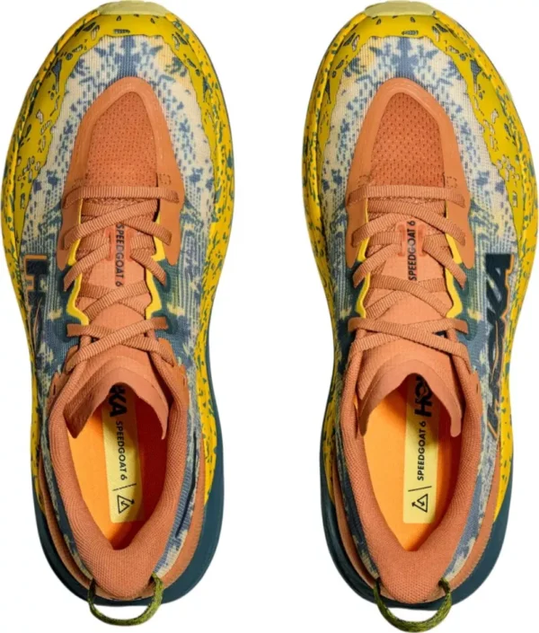 Hoka Speedgoat 6 Ανδρικά Αθλητικά Παπούτσια Trail Running-Terra Cotta/Mountain Fog - Image 3