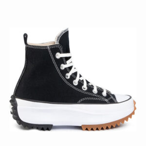 Converse Run Star Hike Hi Flatforms Μποτάκια Μαύρα