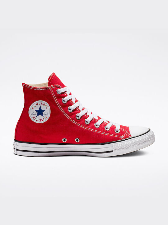 Converse Chuck Taylor All Star Hi Μποτάκια Κόκκινα