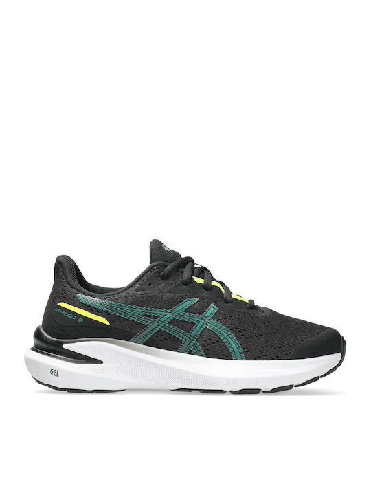 ASICS Gt-1000 13 Gs Αθλητικά Παιδικά Παπούτσια Running με Κορδόνια Μαύρα